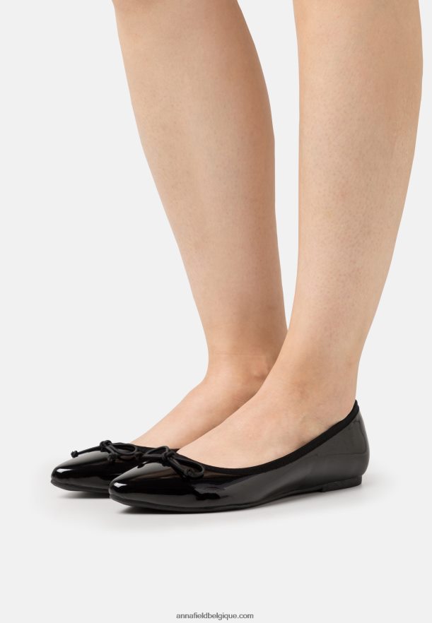 femmes ballerines noires Anna FieldNHH26B2140