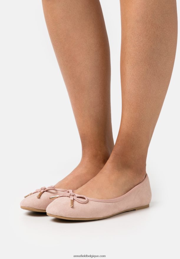 femmes ballerines roses Anna FieldNHH26B2078