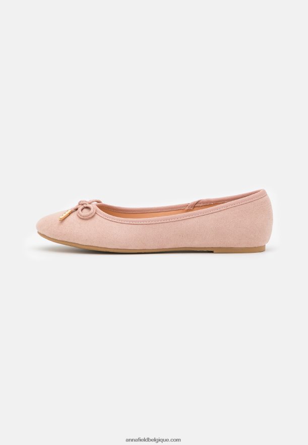femmes ballerines roses Anna FieldNHH26B2078