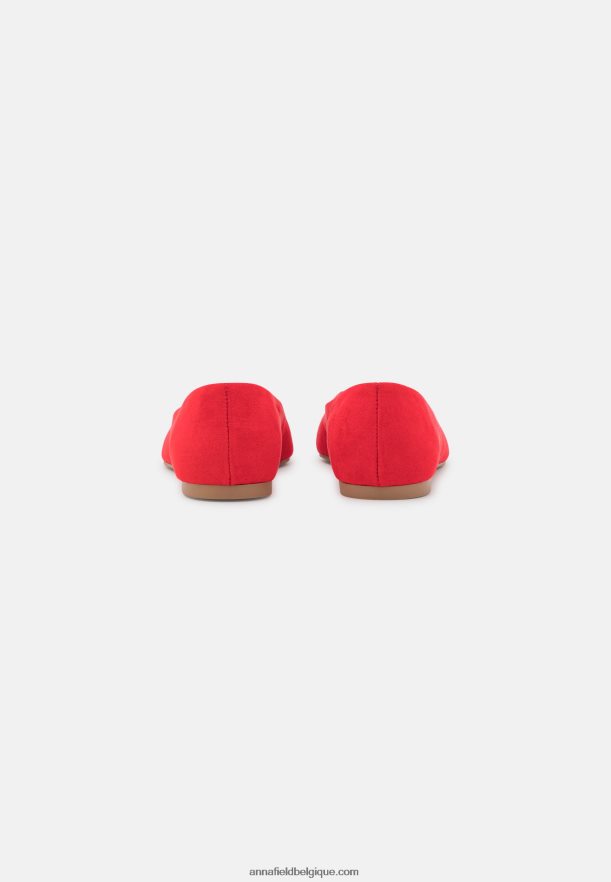 femmes ballerines rouges Anna FieldNHH26B2127