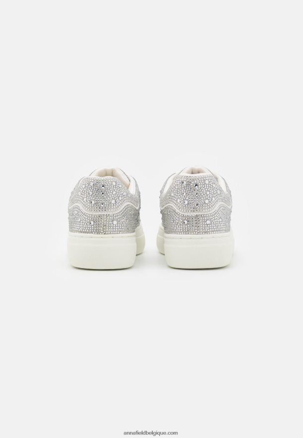 femmes baskets argent Anna FieldNHH26B1225