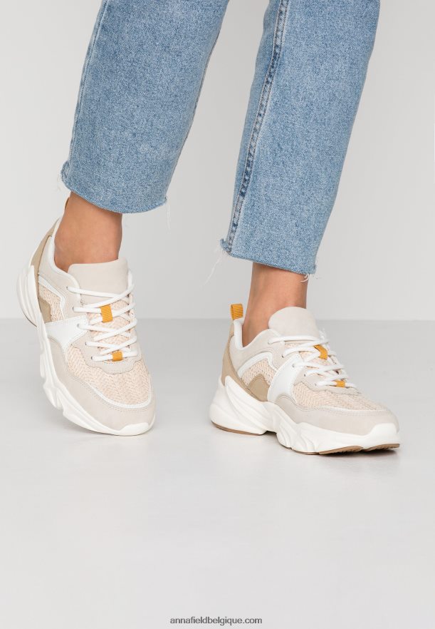 femmes baskets beiges Anna FieldNHH26B1164