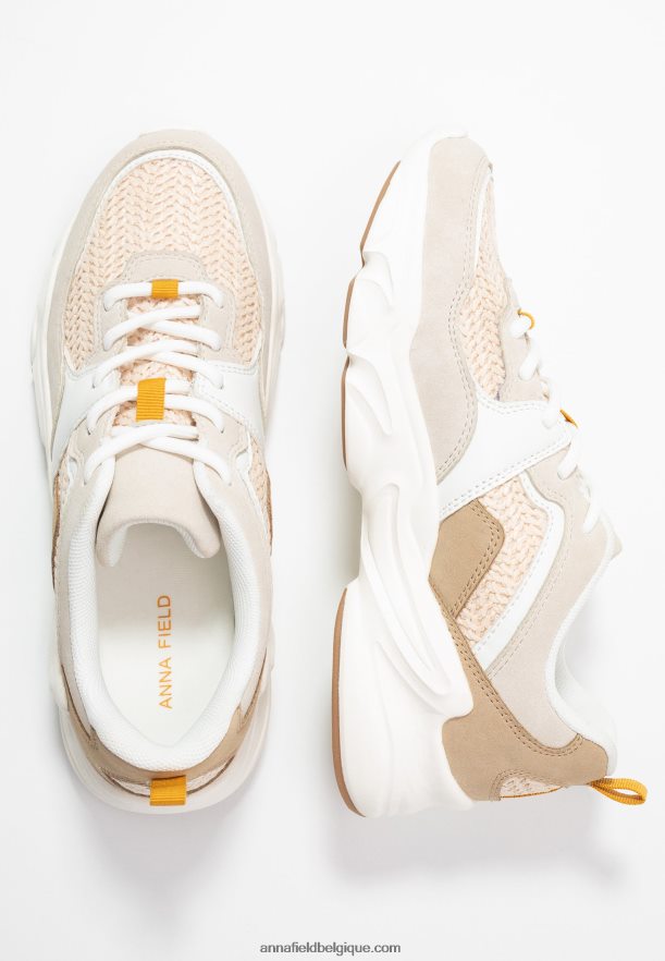 femmes baskets beiges Anna FieldNHH26B1164