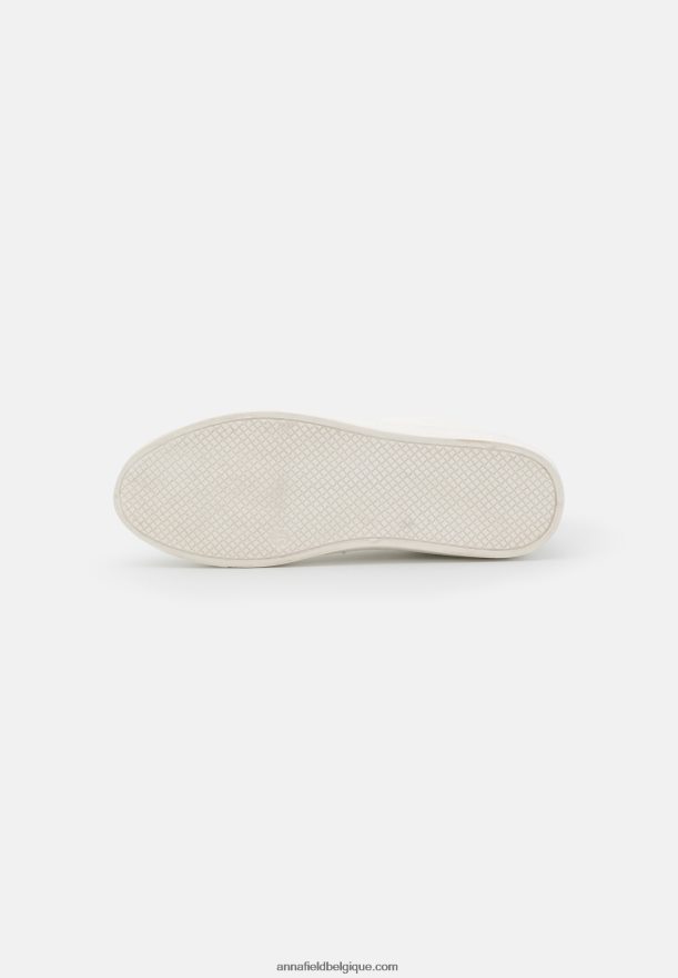 femmes baskets blanc/argent Anna FieldNHH26B1208