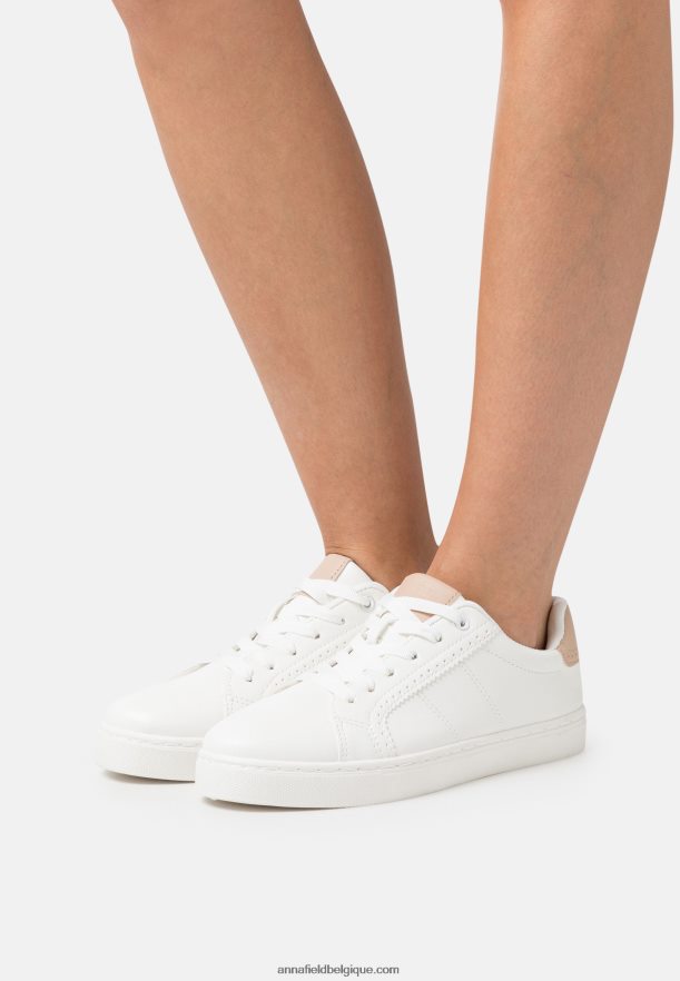 femmes baskets blanc/beige Anna FieldNHH26B1192