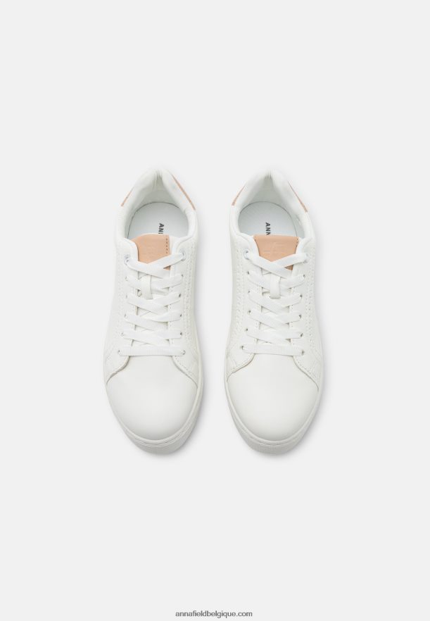 femmes baskets blanc/beige Anna FieldNHH26B1192