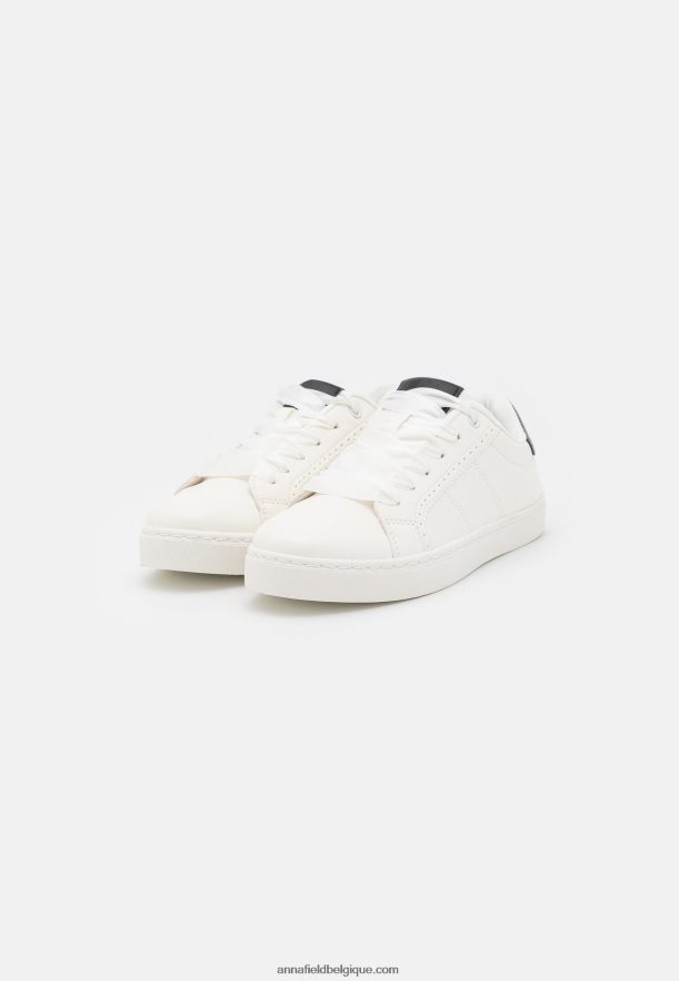 femmes baskets blanc/noir Anna FieldNHH26B1172