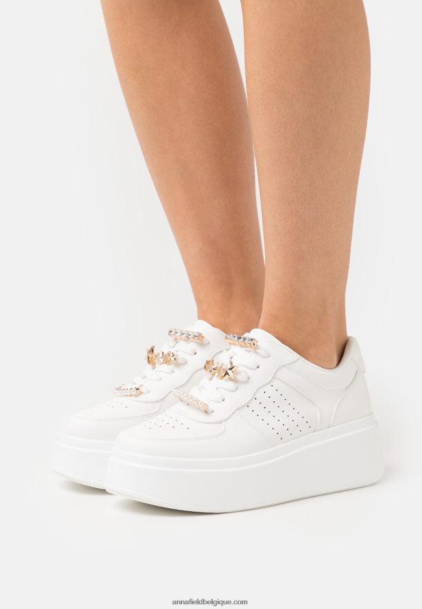 femmes baskets blanches Anna FieldNHH26B1200