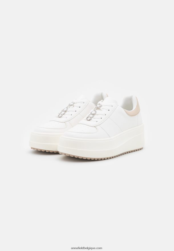 femmes baskets blanches Anna FieldNHH26B1206