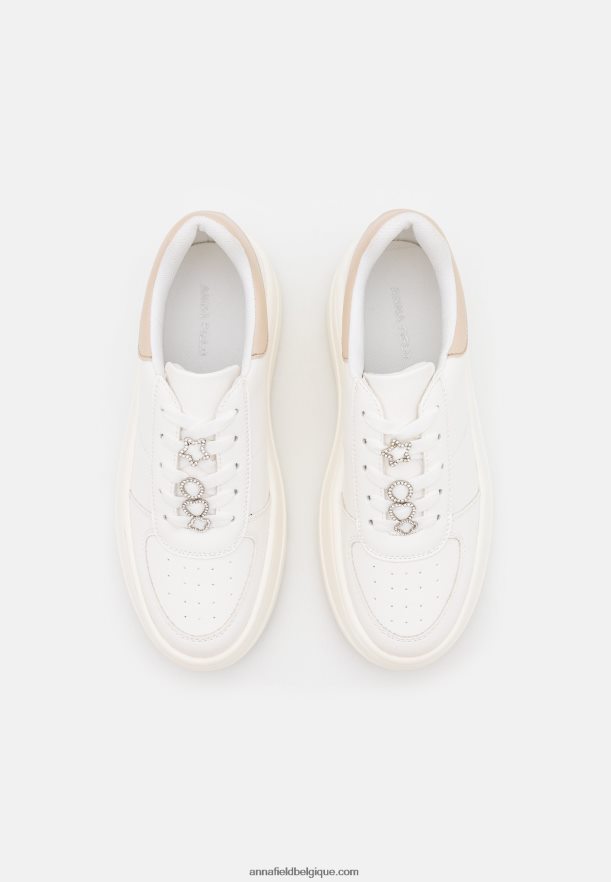 femmes baskets blanches Anna FieldNHH26B1206