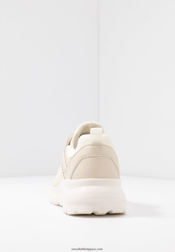 femmes baskets en cuir beiges Anna FieldNHH26B1175