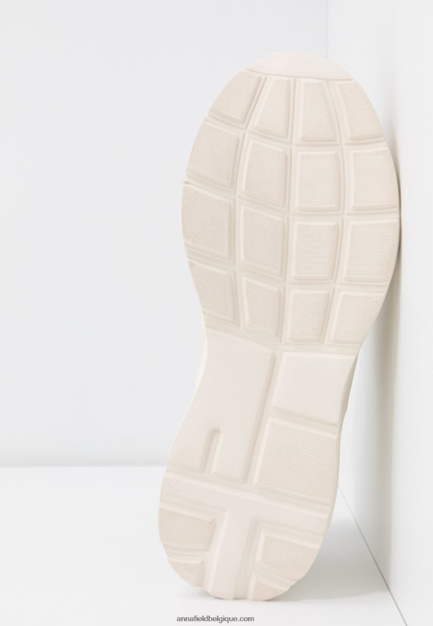 femmes baskets en cuir beiges Anna FieldNHH26B1175