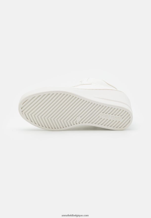 femmes baskets montantes blanches Anna FieldNHH26B1229