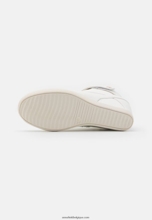 femmes baskets montantes blanches Anna FieldNHH26B1230