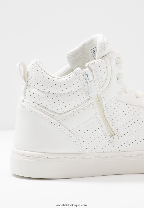 femmes baskets montantes blanches Anna FieldNHH26B1233