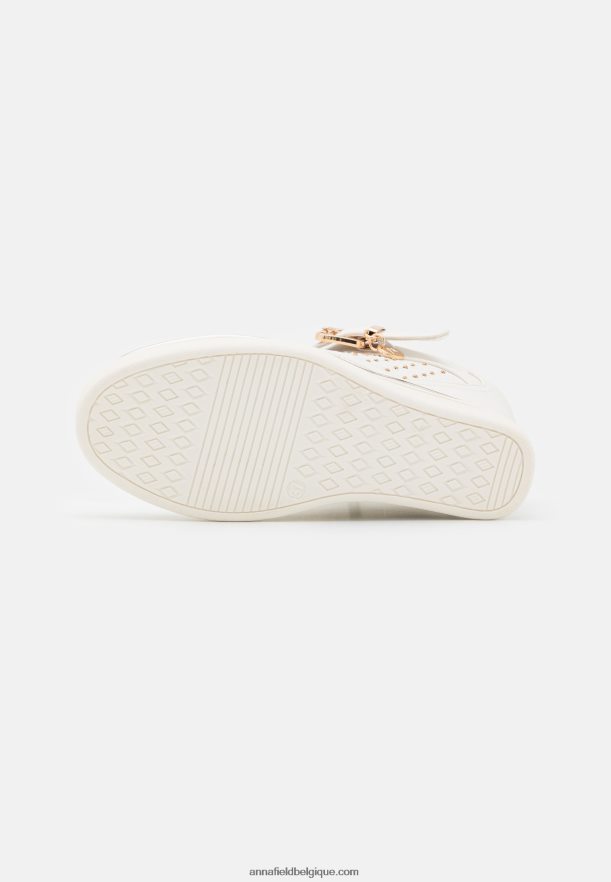 femmes baskets montantes blanches Anna FieldNHH26B1239