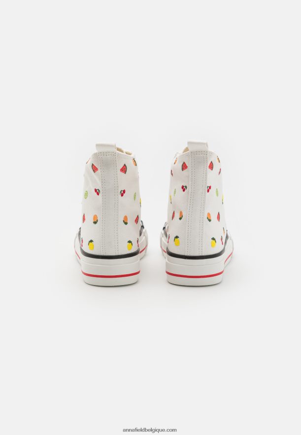 femmes baskets montantes blanches Anna FieldNHH26B1240