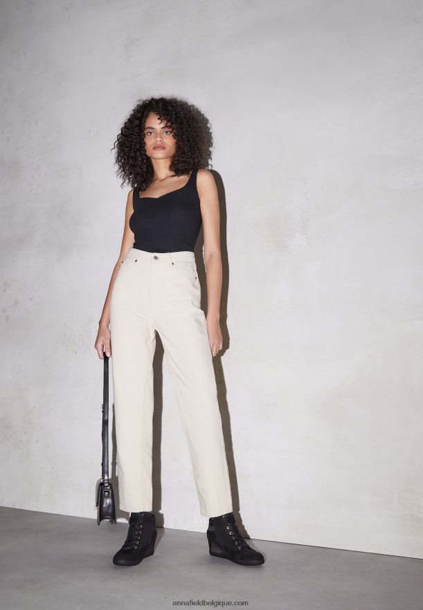 femmes baskets montantes noires Anna FieldNHH26B1228