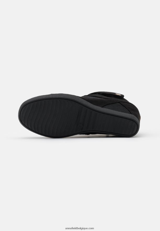 femmes baskets montantes noires Anna FieldNHH26B1228