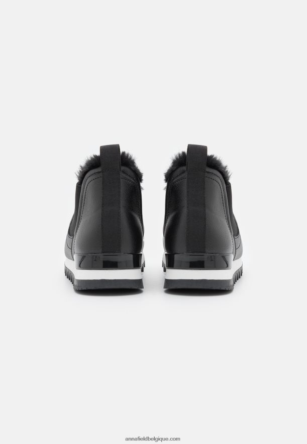 femmes baskets montantes noires Anna FieldNHH26B1235