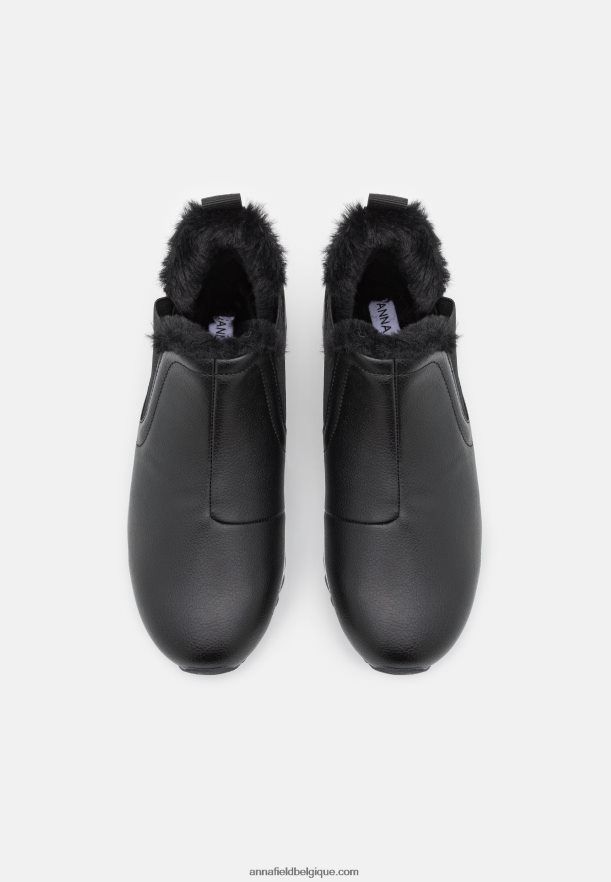 femmes baskets montantes noires Anna FieldNHH26B1235