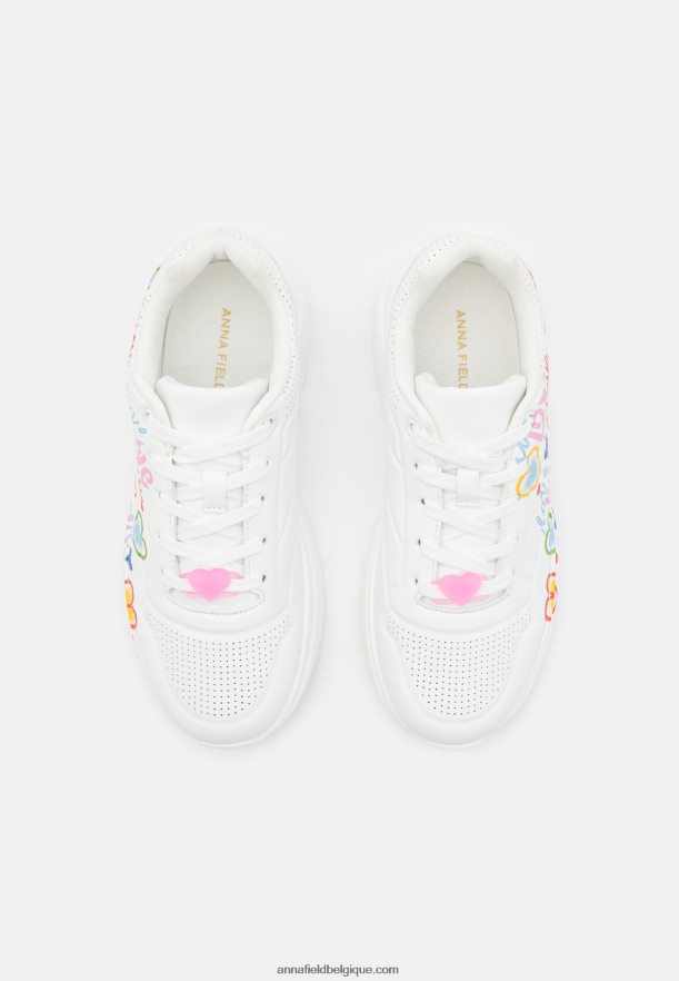 femmes baskets multicolores Anna FieldNHH26B1223