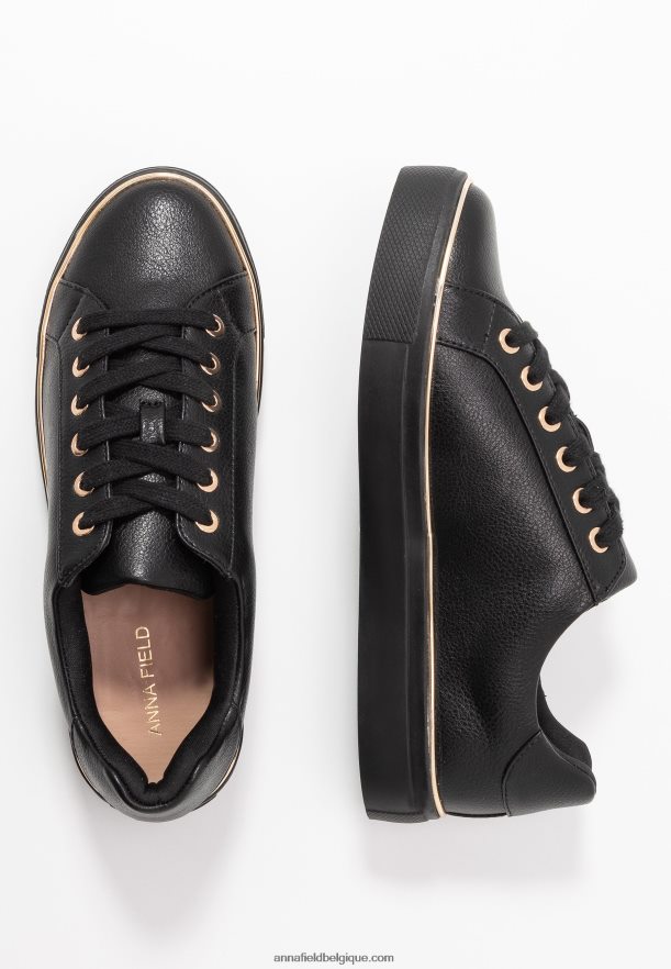 femmes baskets noir Anna FieldNHH26B1191