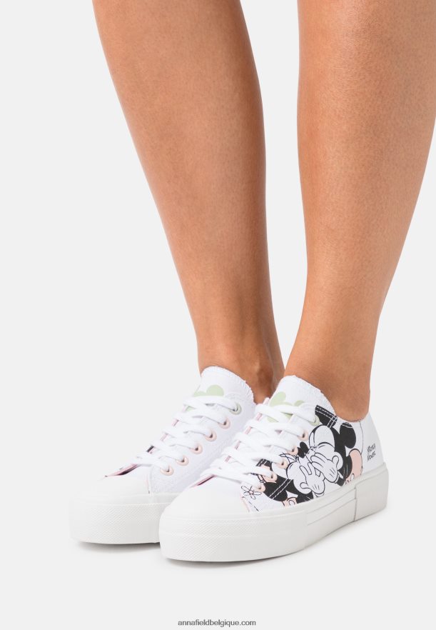 femmes disney mickey mouse love baskets blanc/noir Anna FieldNHH26B1174