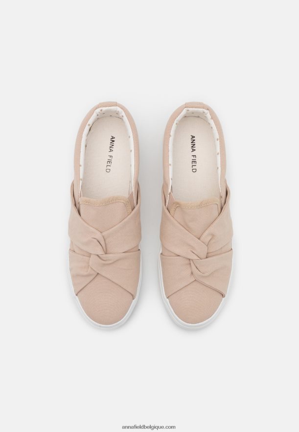 femmes slip-on beige Anna FieldNHH26B1187