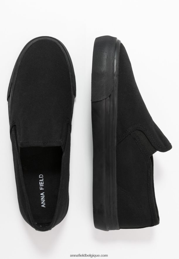 femmes slip-on noir Anna FieldNHH26B1162