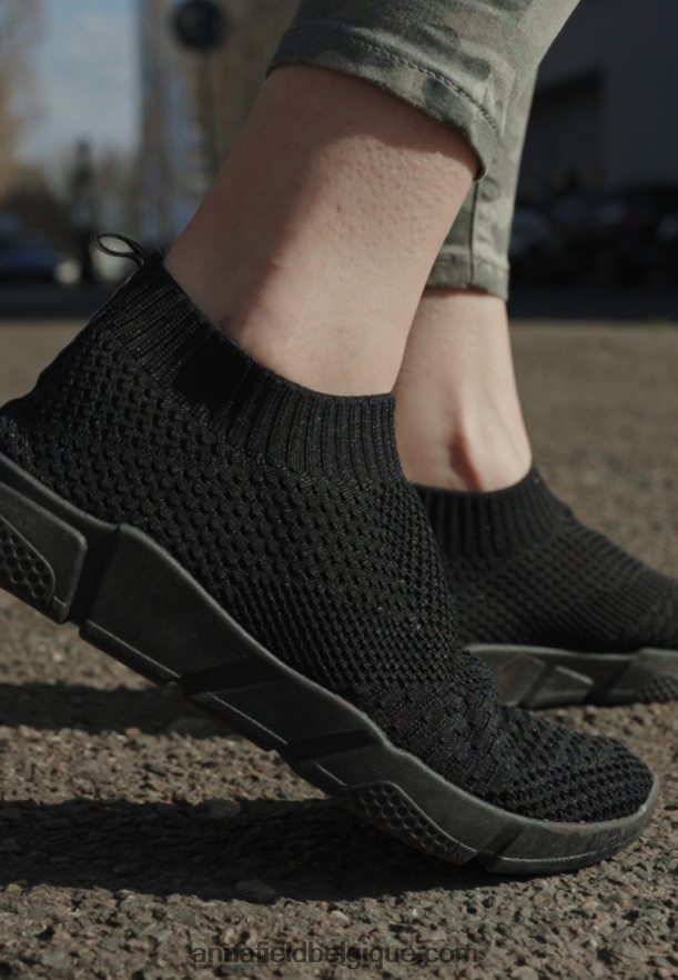 femmes slip-on noir Anna FieldNHH26B1166