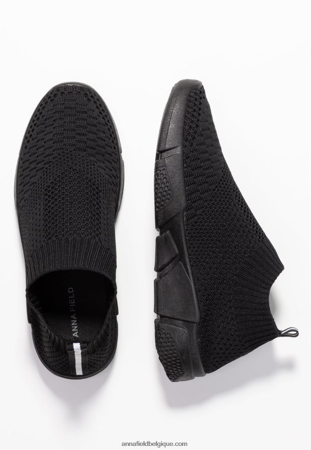 femmes slip-on noir Anna FieldNHH26B1166