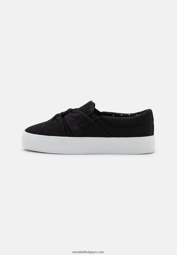 femmes slip-on noir Anna FieldNHH26B1179