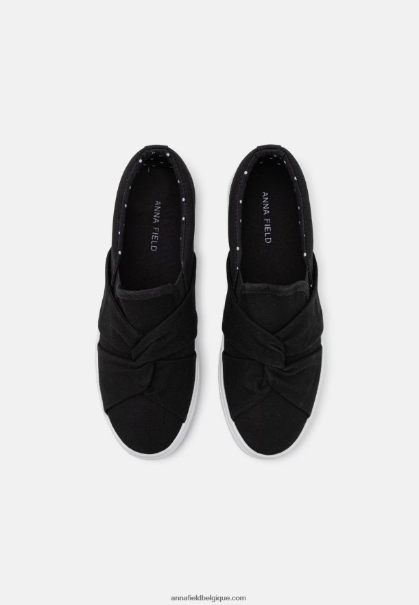 femmes slip-on noir Anna FieldNHH26B1179