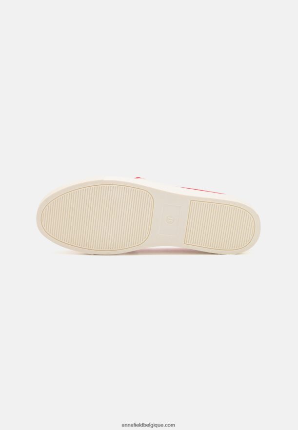 femmes slip-on rouge Anna FieldNHH26B1197