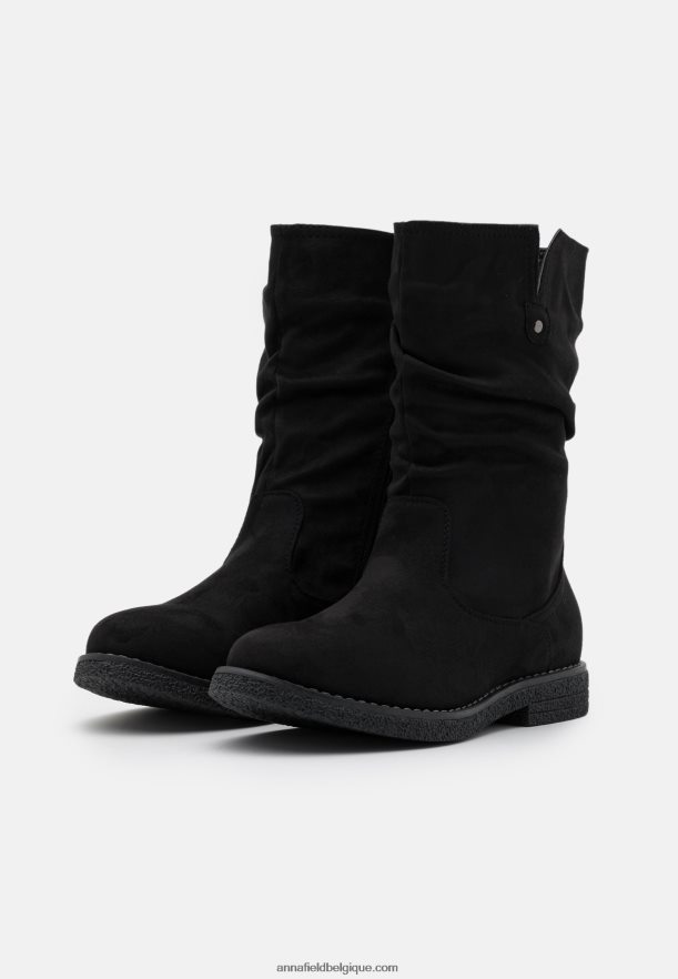 femmes botte d'hiver bottes noir Anna FieldNHH26B2192