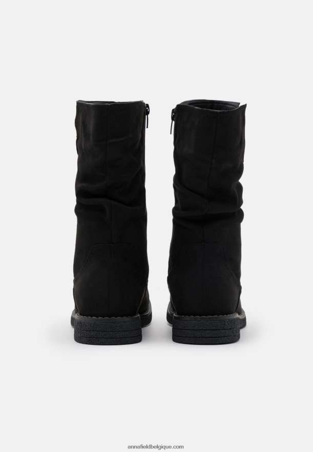 femmes botte d'hiver bottes noir Anna FieldNHH26B2192