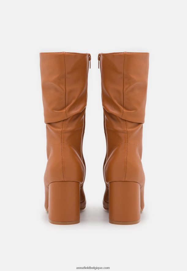 femmes bottes cognac Anna FieldNHH26B2196