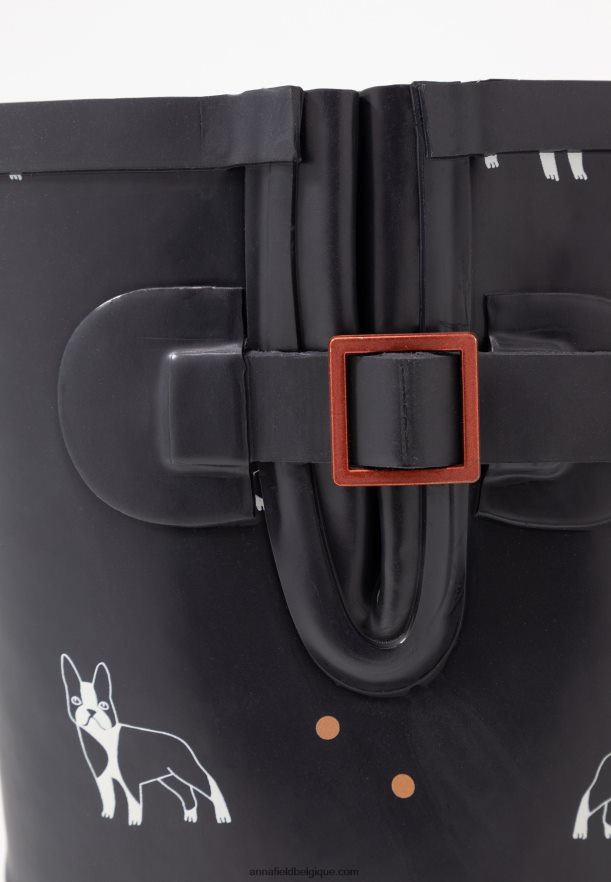 femmes bottes en caoutchouc bleu foncé Anna FieldNHH26B2265