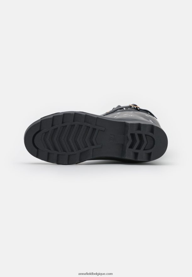 femmes bottes en caoutchouc bleu foncé Anna FieldNHH26B2270