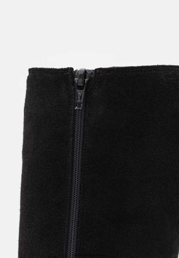 femmes bottes en cuir noir Anna FieldNHH26B2200