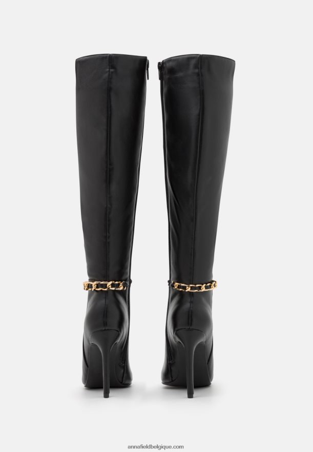 femmes bottes noir Anna FieldNHH26B2193