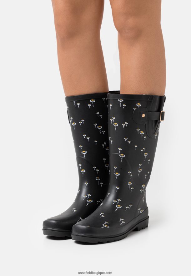 femmes bottes noires Anna FieldNHH26B2263