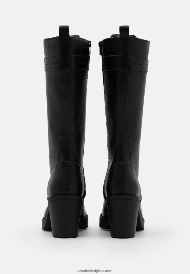 femmes bottes à plateforme noir Anna FieldNHH26B2220