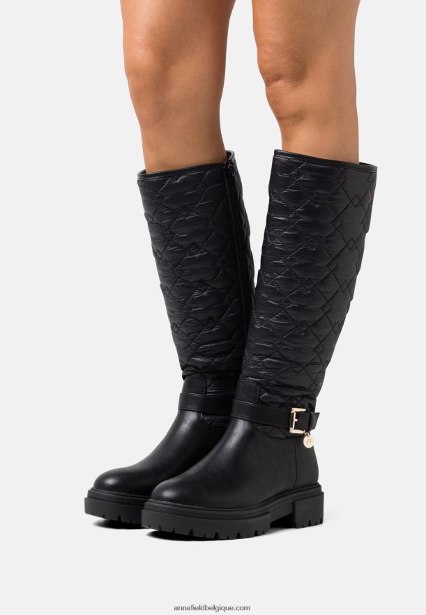 femmes bottes à plateforme noir Anna FieldNHH26B2249