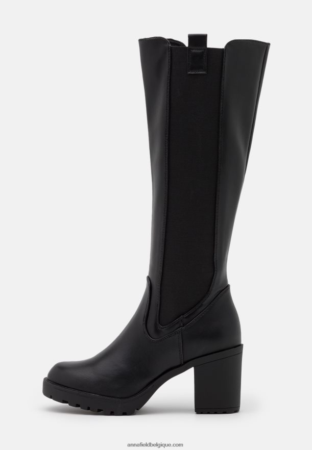 femmes bottes à plateforme noir Anna FieldNHH26B2254