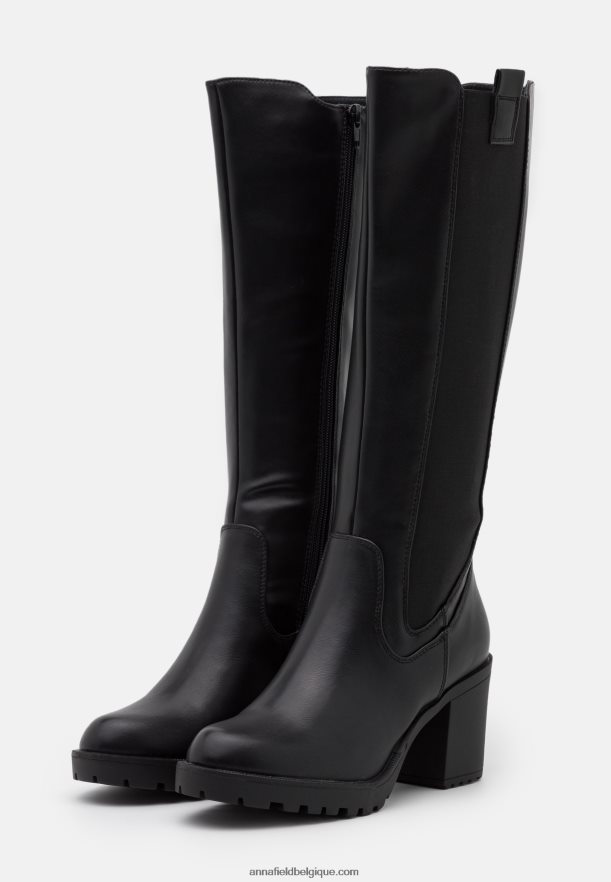 femmes bottes à plateforme noir Anna FieldNHH26B2254