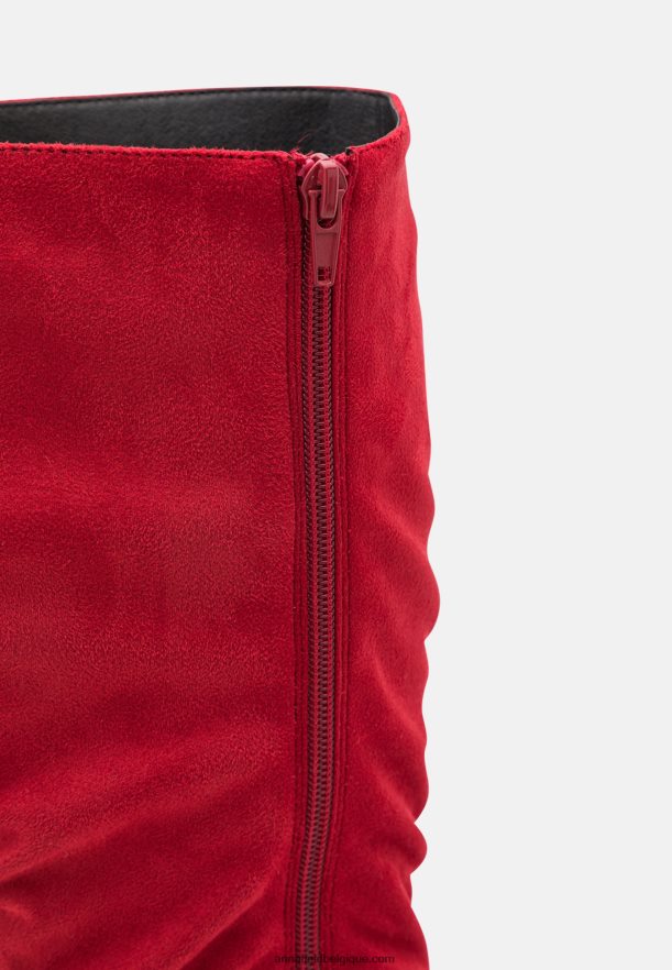 femmes bottes rouges Anna FieldNHH26B2208