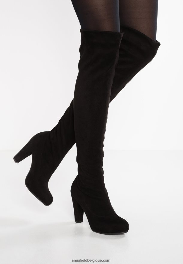 femmes bottes à talons hauts noir Anna FieldNHH26B2238