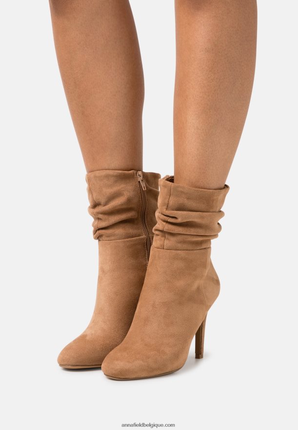 femmes bottines à talons cognac Anna FieldNHH26B2256